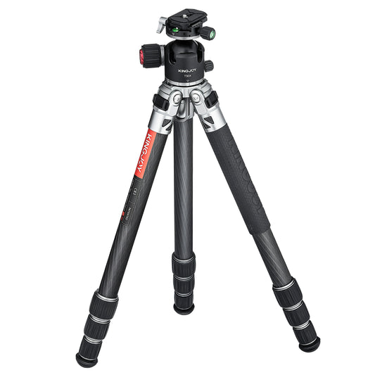 Kingjoy C83 carbon fiber tripod-4 section, 54in, 3.9lbs, without center column