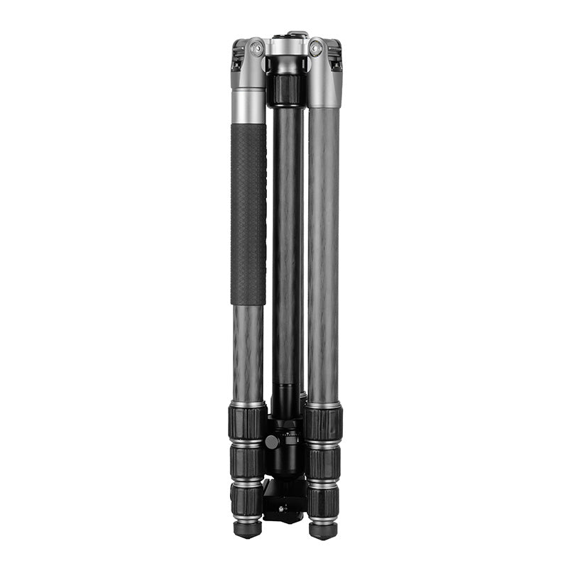 Kingjoy A83 professional carbon fiber tripod with T21 ball head-4 section, 65.5in, 3.6lbs