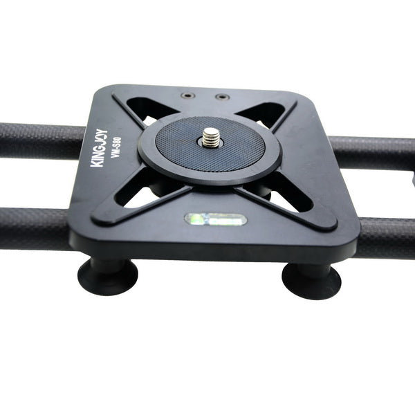 Kingjoy VM-S80 carbon fiber camera slider with track rail-33in, 3.9lbs