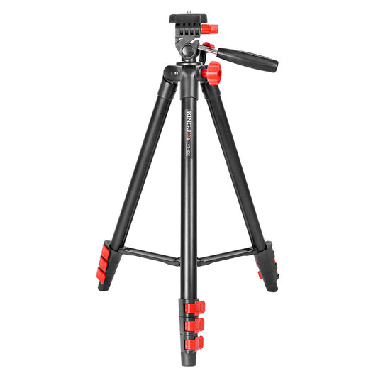 Kingjoy Small Live Stream Video Tripod-Two Colors[VT-832&VT-831], 1.1lbs, 4 Section, used for phone, camera, 8inch ring light