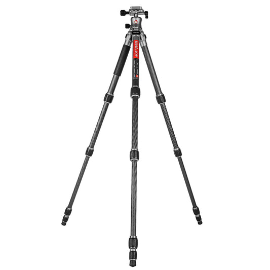 Kingjoy C81 portable traveling carbon fiber tripod-5 section